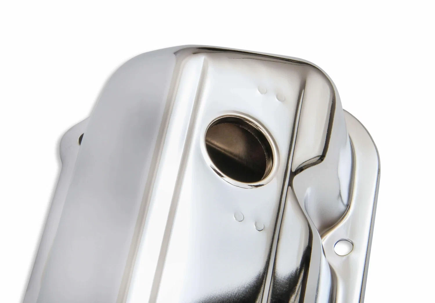 Mr. Gasket Chrome Valve Covers with Baffle - 9413